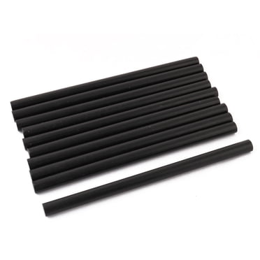 Unique Bargains 10PCS 188mm x 11mm Black Hot Melt Glue Sticks Binder for Electric Tool Glue Gun