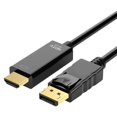thumbnail image 1 of Display Port to HDMI Cable DP Adapter Converter Audio Video PC HDTV 1080P 60Hz, 1 of 8