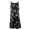thumbnail image 5 of drppepioner Robe d'Été pour Femme Sans Traces à Col en V Imprimée à Double Bretelles Jupe à Bretelles Robe pour Femme, 5 of 5