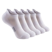 Besolor 5 Pairs Ankle Socks for Women Cotton Running Athletic Socks Breathable Low Cut Sports No Show Socks
