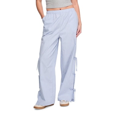 Pantalon en popeline à enfiler No Boundaries pour femmes