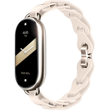 PINHEN Bracelet en Silicone Compatible avec Xiaomi Smart Mi Band 8 - Boucle Anneau Bracelet de Montre Ajustable Design Élégant Bracelets pour Femmes Mi Band 8 Bracelet
