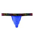 thumbnail image 1 of Penkiiy String Transparent pour Hommes g-Strings Bikini sous-Vêtements en Maille Transparente String pour Homme m Bleu, 1 of 1