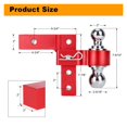 thumbnail image 4 of Car Trailer Arm Latch Lock Car Tow Bar Car Tow Ball Trailer Hitch Bracket Rv Accessories For Campers For Livestock Trailer Boats ,Weatherproof Double Locking Hitch Pin, 4 of 7
