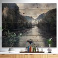 thumbnail image 2 of Design Art - Mountain River with Fog and Rain, 2 of 5