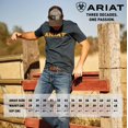 thumbnail image 3 of Ariat Jean Coupe Bottillon Taille Basse M4 pour Homme, Extensible Freeman, 30X36, 3 of 4