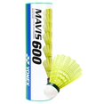 thumbnail image 1 of Yonex Mavis - 600 Nylon Badminton Shuttlecock , Fast Recovery | Yellow , Pack Of 6, 1 of 5