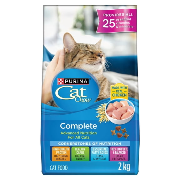 Cat Chow Nutrition Complète Avancée, Nourriture Sèche pour Chats 2kg