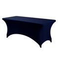 thumbnail image 1 of Stretchable Polyester Rectangle Table Cover for Outdoor Events – Elastic Fitted Design for Parties Weddings Banquets and Gatherings – Table Protector, 1 of 7