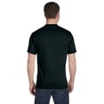 thumbnail image 3 of Hanes T-shirt à Manches Courtes pour Hommes 5,2 oz, L, Noir, 3 of 3