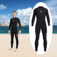 thumbnail image 4 of jinwen Full Length 3mm Wetsuit, Adult Neoprene Surfing Piece Diving Wet Suit Rash Men 2XL, 4 of 9
