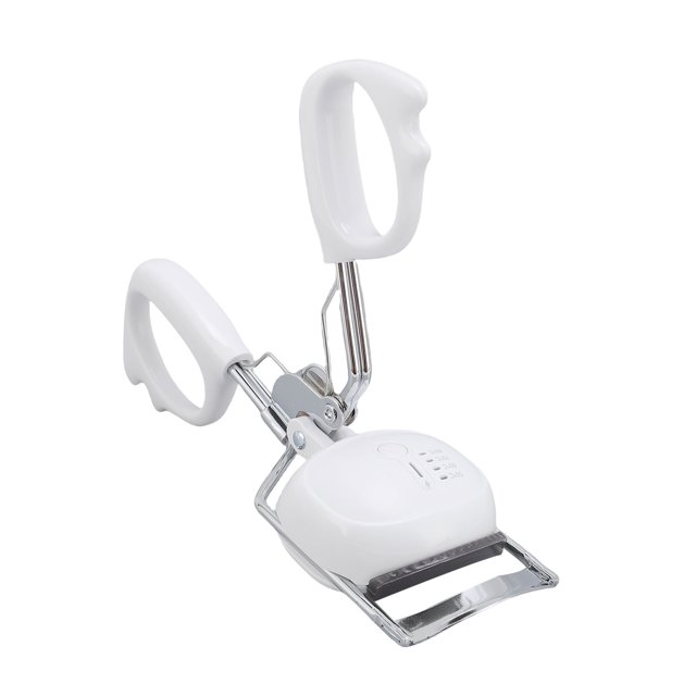 Electric Lash Curler Fast Heat Up Heated Eyelash Curler, 4 Temperature Settings Memory Function, Easy Press Handle Design, Long Lasting ABS Material, Lithium Ion Battery 230mAh,