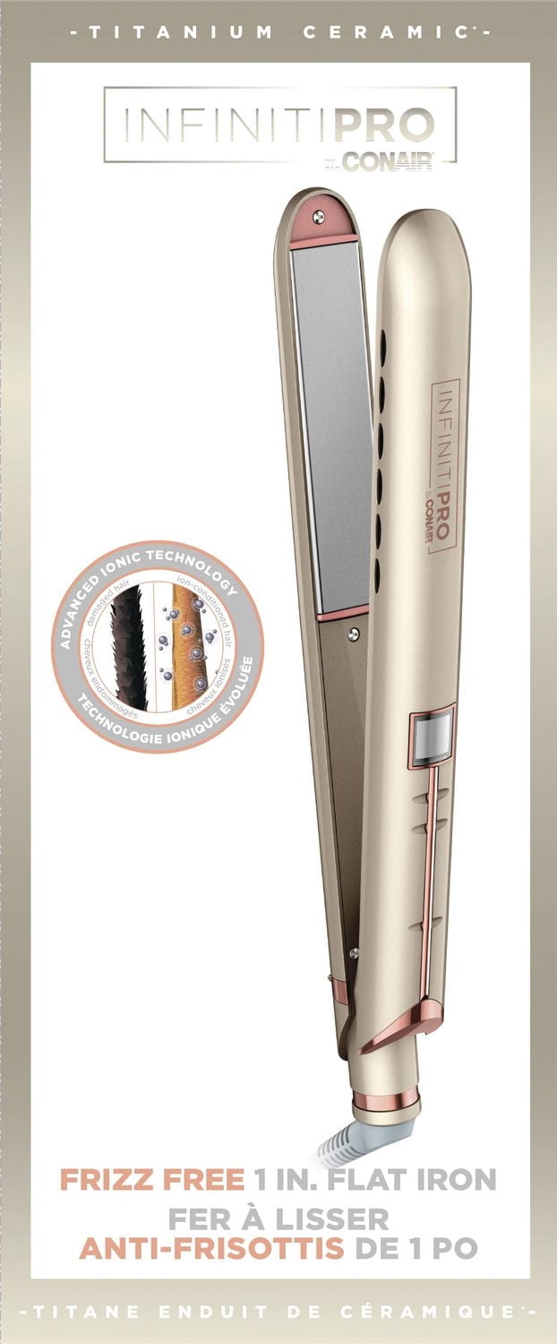 infinitiPRO by Conair Frizz Free 1" Flat Iron