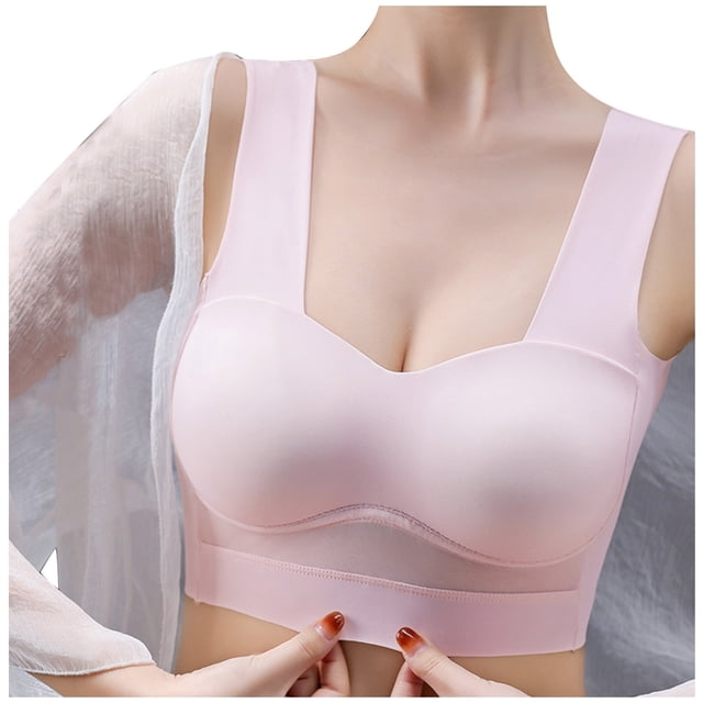 Yuyuzo Wireless Bras for Women Seamless Comfortable Bralettes Smoothing Full Coverage Everyday Bras
