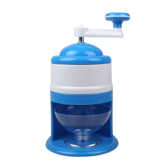 Portable Ice Makers Portable Hand Crank Manual Ice Shaver Crusher Shredding Snow Cone Maker Machine