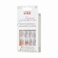 thumbnail image 2 of KISS Gel Fantasy - Fake Nails - Grey - Jelly Princess - Almond - Medium, 2 of 9