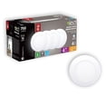 thumbnail image 1 of Xtricity Recessed lighting led 4'' 10W/750L/3000k ''White' 4pk, 1 of 4
