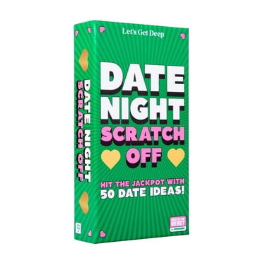 Cartes à gratter pour soirées en amoureux par What Do You Meme? – Idées d’activités pour couples, de jour comme de nuit, 17 ans et plus