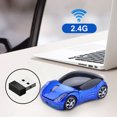 thumbnail image 1 of JilgTeok 4 Souris Sans Fil 2.4GHz, 1200DPI Souris Optique USB en Forme de Voiture avec Roue de Défilement pour PC Portable Tablette Ordinateur, Plug and Play, Compatible avec Windows Mac, 1 of 7