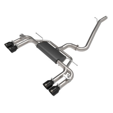 Advanced FLOW Engineering Kit de Système d'Échappement 49-36442-B Mach Force XP Cat Back; Acier Inoxydable; avec Silencieux; Diamètre de Tuyau de 3 Pouces à 2-1/2 Pouces; Échappement Simple avec Sorties Quadruples