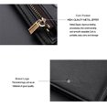 thumbnail image 3 of UPGRATOR Men's Black Purse Billfold with Scratch Resistant Surface and Multiple Pockets, 3 of 8