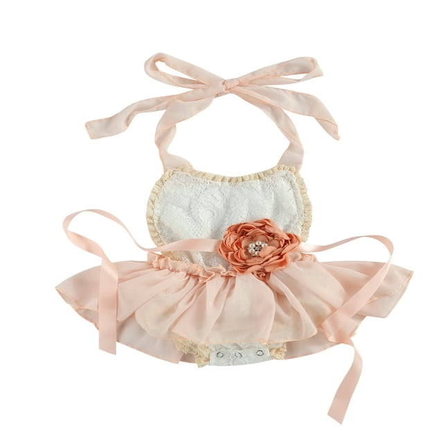 Baby Girl Lace Romper Boho Clothes Newborn Photography Outfits