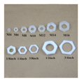 thumbnail image 3 of 20PCS 1/8 1/4 3/8 1/2 3/4 Female Thread Plastic Nuts Lock Nut Outer Hexagon Fastening Nut With Sealing Ring ,Easy to Use, 3 of 4