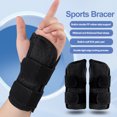thumbnail image 5 of LJNYFDC Wrist Support Compression Wrist Brace Adjustable Fastener Thumb Hole Design Breathable Carpal Tunnel Relief Support 1 Piece, 5 of 5