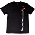thumbnail image 1 of Depeche Mode T-Shirt en Coton pour Adulte avec Rose Latérale Violateur, 1 of 1