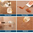 thumbnail image 3 of Clear Table Cover Protector Rectangle x .mm Transparent Plastic Table Protector Scratch Clear Desk Mat for Office Desktop Dresser Dining Table FDA Compliant, 3 of 9