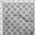 thumbnail image 2 of oneOone Cotton Poplin Fabric Elephant Block Printed Craft Fabric BTY 56 Inch Wide, 2 of 4