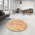 thumbnail image 4 of Ahgly Company Tapis d'Intérieur Rectangulaire Transitionnel Orange Lavable à la Machine, 7 Pieds x 10 Pieds, 4 of 7