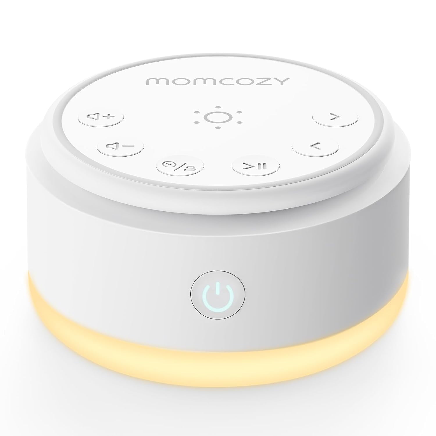 Momcozy Sound Machine For Baby,portable White Noise For Kids & Adults,20 Soothing Sounds & Touch Warm Light,timer And Memory,travel Companion & nursery