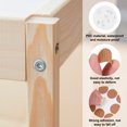thumbnail image 4 of Uxcell 378Pcs Screw Hole Cover Sticker 7 Sheets 54 in 1 Self Adhesive Screw Covers Cap Waterproof Dustproof Sticker, 4 of 6