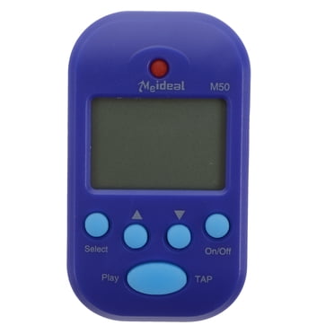 MasteelfCA 1Pc Guitar Electronic Beat Tempo Universal Mini Metronome Guitar Metronome