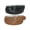 Black and Tan, variant on CTM® Leather 1 1/8 Inch Dress Belt (Pack of 2 Colors) (Women's)