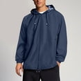 thumbnail image 2 of SHTXOZHI Manteau de Pluie pour Homme Imperméable Coupe-Vent Pliable à Capuche Imperméable pour Plein Air Randonnée Voyage, 2 of 6