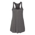 thumbnail image 1 of Bella Ladies Flowy Racerback Tank, XL, Dark Grey Heather, 1 of 2