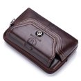 thumbnail image 2 of Men Leather Belt Pouch Waist Bag Fanny Pack Phone Pouch with Belt Loop, 2 of 7