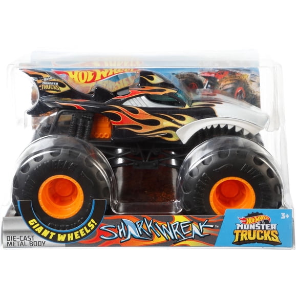Hot Wheels Monster Trucks Shark Wreak Vehicle