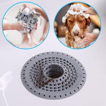 WRXMIJNHGSA Filter Screen Under $10 Strainers Bathtub Drain Hair Catcher Silicone Tub Hair Catcher Drain Protector Strainer Shower Hair Drain Catcher Strainer For 1.48'' To 1.75'' Regular Drains