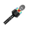 thumbnail image 2 of tredstone Wireless Microphone Dynamic Speaker Reverberation KTV Player Surround Rechargeable with LED Lights Mic Strong Compatibility Black, 2 of 6