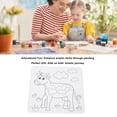 thumbnail image 3 of Predrawn Paint, Cute Cartoon DIY Predrawn Canvas with Recessed Bracket Outline Canvas Painting Boards Perfect Gifts for Kids, 3 of 7