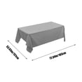 thumbnail image 3 of SPOORYYO Disposable Tablecloths for Parties, Picnics, and Events - 54x72 Inches, Strong Stain Resistance, Easy Cleanup, Available in Multiple Colors, 3 of 6