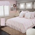 thumbnail image 1 of Cotton Tale Designs HG3FQ Heaven Sent Girl Full & Queen Quilt & 2 Piece Pillow Sham Set, 1 of 1
