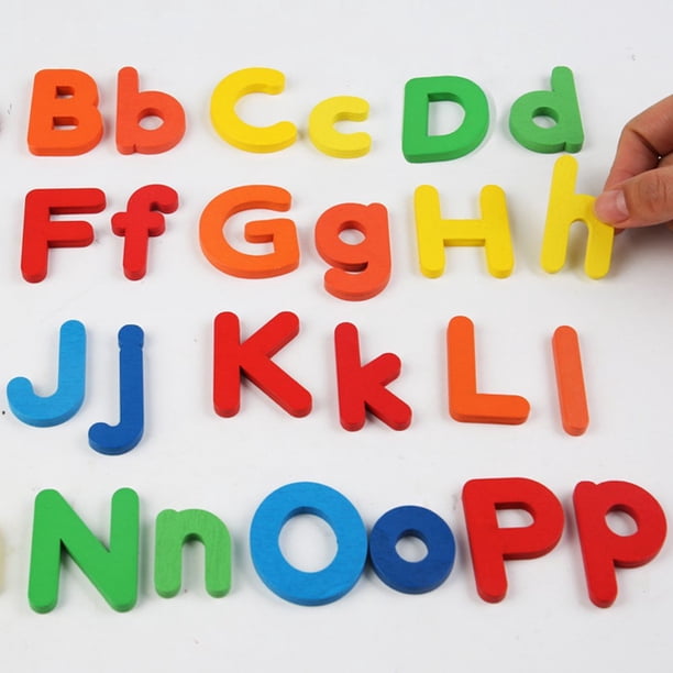 Lot de 2 tableaux magnétiques pour lettres de l'alphabet, double face, majuscules et minuscules Lot de 2 tableaux magnétiques pour lettres de l'alphabet, double face, majuscules et minuscules