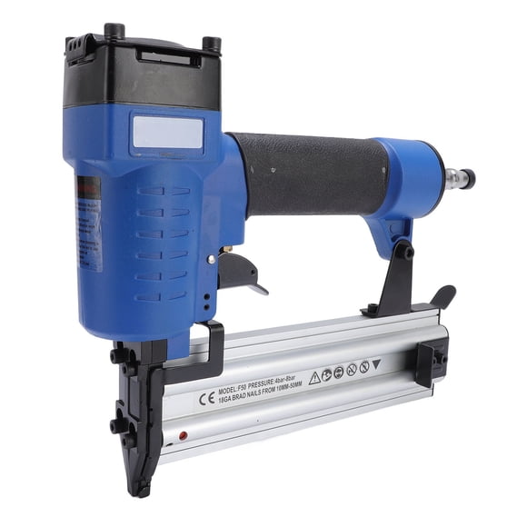 Air Brad Nail , NPT 1/4in-18 Inlet Pneumatic Brad Nailer Ergonomic  for Woodworking