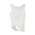 thumbnail image 2 of lSLJS Débardeur Femme Été Couleur Unie Col Rond Sans Manches Tunique Décontractée Hauts Blouse, Débardeurs Femme, 2 of 3