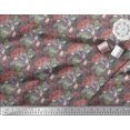 thumbnail image 2 of Soimoi Orange Viscose Chiffon Fabric Insect & Texture Print Sewing Fabric BTY 42 Inch Wide, 2 of 2