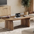 thumbnail image 1 of Rectangle Coffee Table, 47-Inch Wood Rectangular Living Room Table, 1 of 5